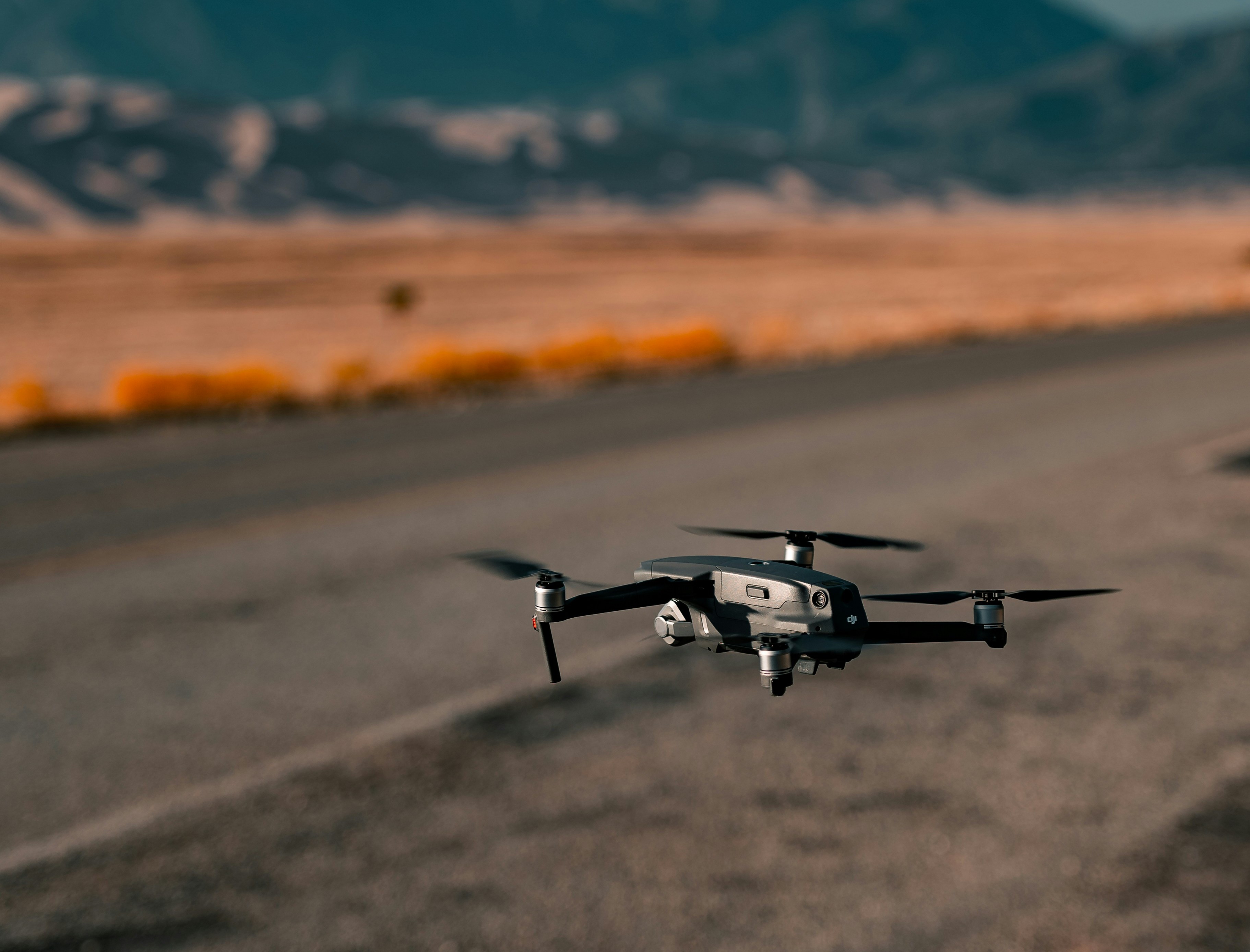 Professional drone equipment for thermal imaging and surveying